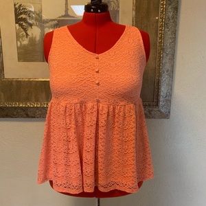 Torrid Lace Babydoll Top